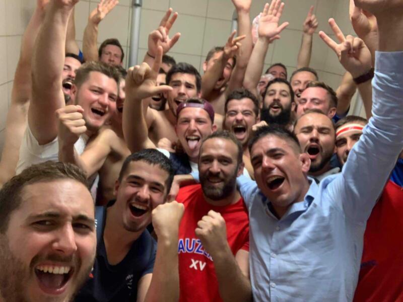 Victoire de la b de lauzerte sur la fil contre Montauban