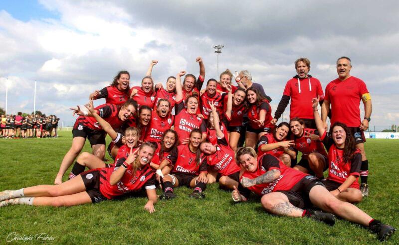 les Gaillacoises ont battu l'équipe réserve du Stade Toulousain, une belle perf en rouge et noir