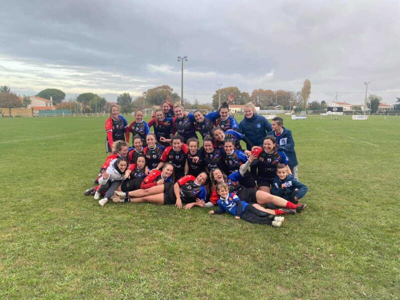 L'équipe de Fédérale 2 féminine du Limoges RF a de son côté gagné à Fouras
