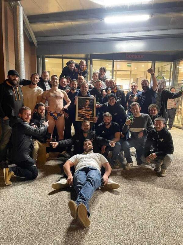 Selfie de la victoire à Voreppe pour le rc varacieux