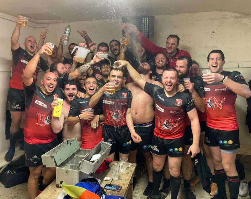 Le NSL Rugby s'impose contre Auvézère et conserve sa place de leader de poule en Régionale 1 Nouvelle Aquitaine