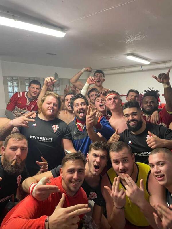Victoire des tchoukels de Castelsarasin 15 à 19 dans le derby à Valence d’Agen