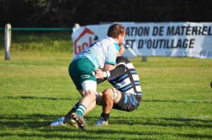 Les Vert et Blanc de Monpazier joauient un derby contre Daglan ce dimanche (crédit photo Stade Monpazierois)