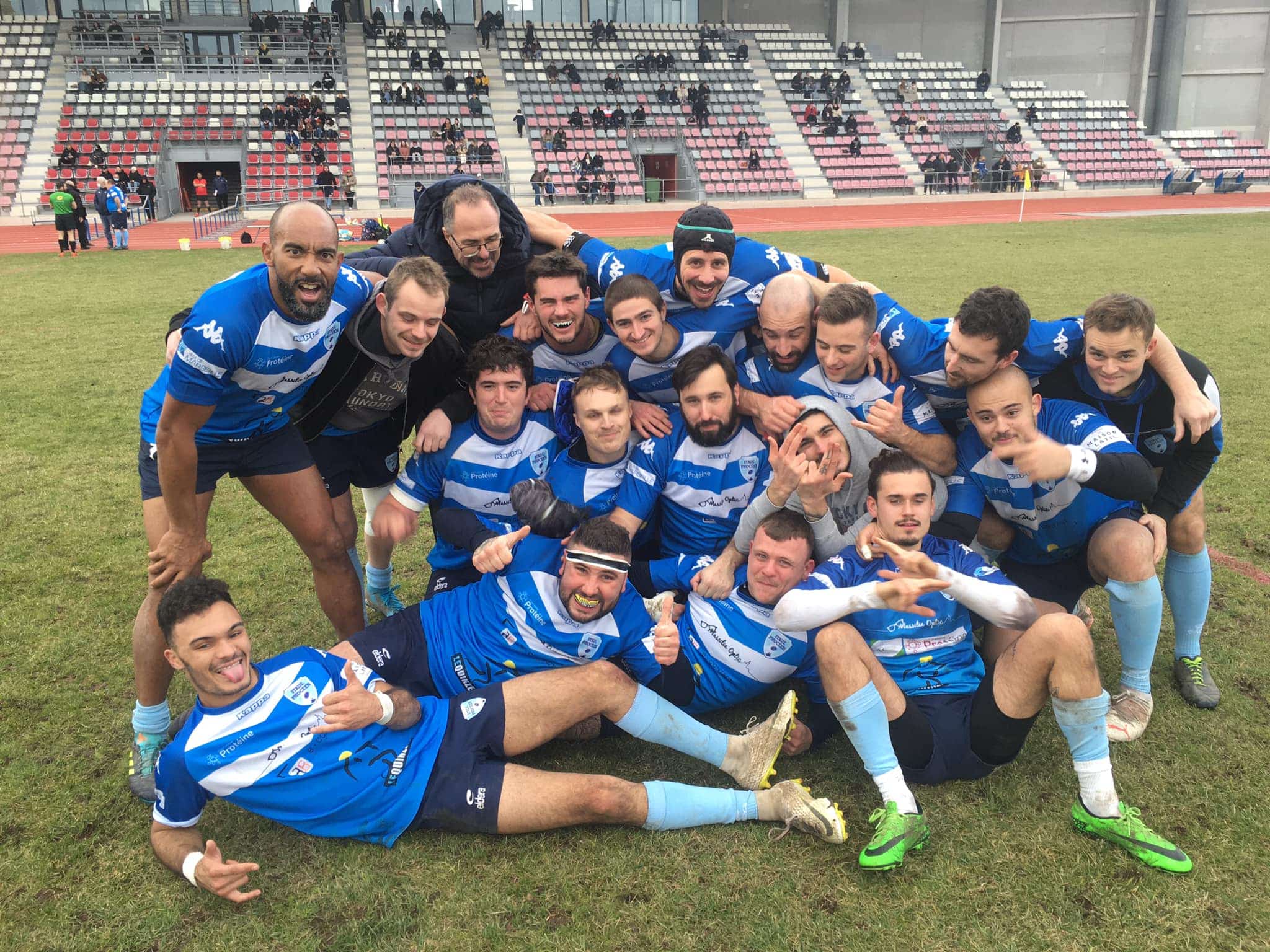 2ème victoire de la saison pour le RC Béarnais, contre benejacq, les premiers de la poule 8 à 6