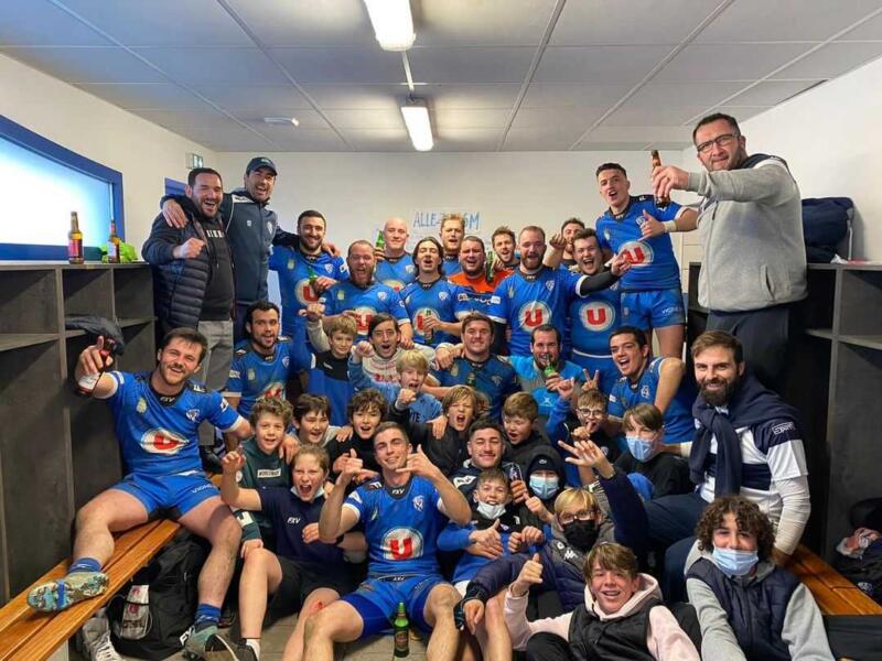 L'équipe 1 de Morlaas s’impose 26 13 grâce aussi au soutien de l’école de rugby