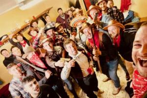 Avec un effectif plus que remanié, les deux équipes du rc qeyrannais se sont imposées, place à la soirée western