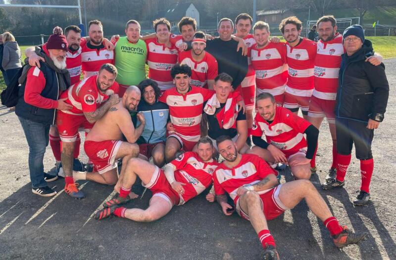 Victoire du COPO au XV des Feuillardiers 37 17 COPO Rugby Perigueux