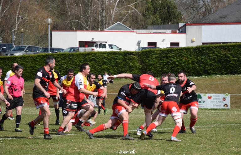 Un peu plus d'un mois après leur dernier duel, Lubersac Orgnac et Périgueux Ouest vont se retrouver en demie de 4ème Série (crédit photo Jeremy VdC)