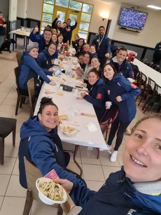 selfie victoire pour les Biterroises