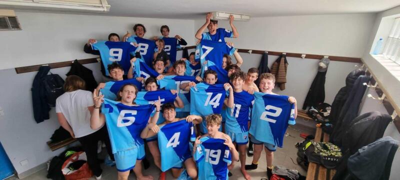 Les cadets du Rugby contat Luberon vainqueurs de ceux de l'entente Arles Tarascon