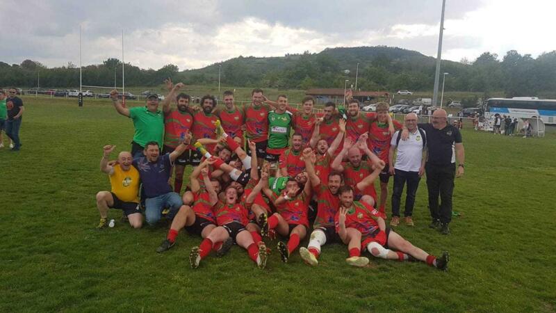 Les Seniors du RC mAURIACOIS s'imposent 28 à 25 dans ce match barrage de Championnat de France et montent en fédérale