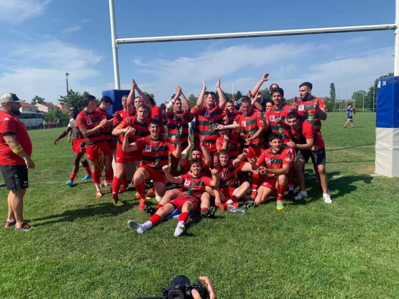 U18 nationaux de nimes rejoignent le dernier carré après leur victoire en quart de finale 11 10 contre Versailles