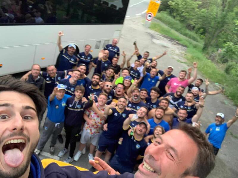 séniors de Murviel Thézan en route vers la finale d’Occitanie, victoire 17 à 13 contre une belle équipe de Briatexte.