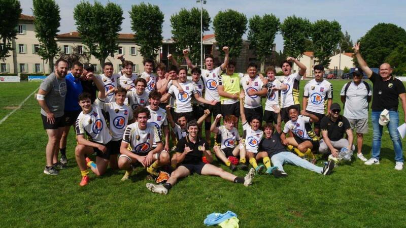 victoire des juniors du TEC 40 à 35 face à Ceret.