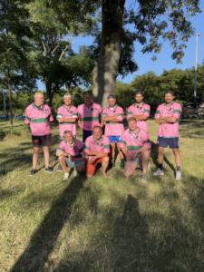 Anciens et nouveaux "Silver Foxes", réuni dans le même objectif d'être présents en Régionale 3 à la rentrée (crédit photo club)