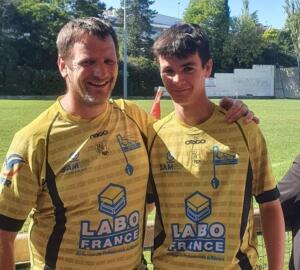 Affaire de famille : Nicolas et Jérémy, père et fils sous le même maillot