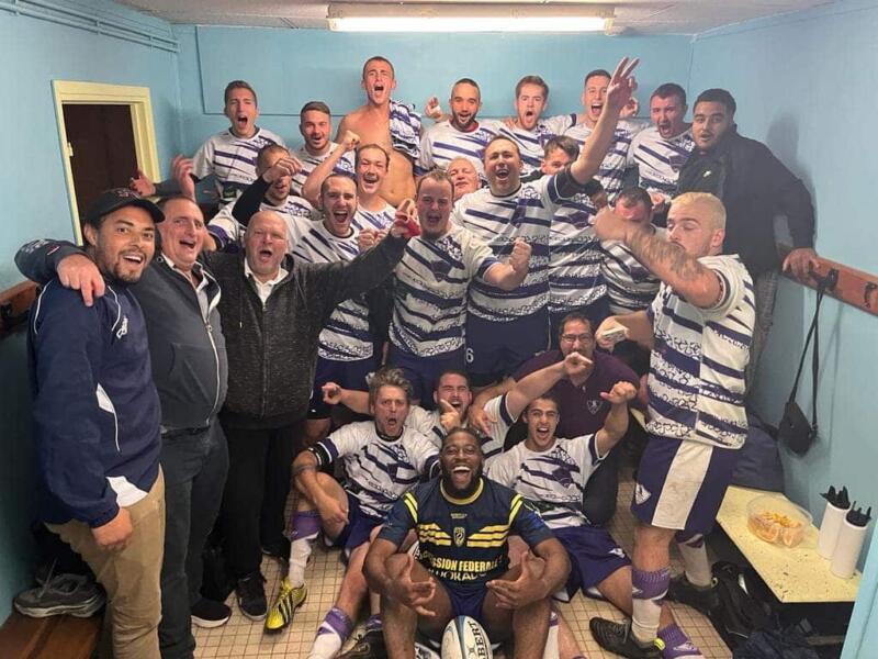 Rugby club porte de l Oise jouait a crepy en Valois R3 haut de France et s'est imposé avec le bonus offensif