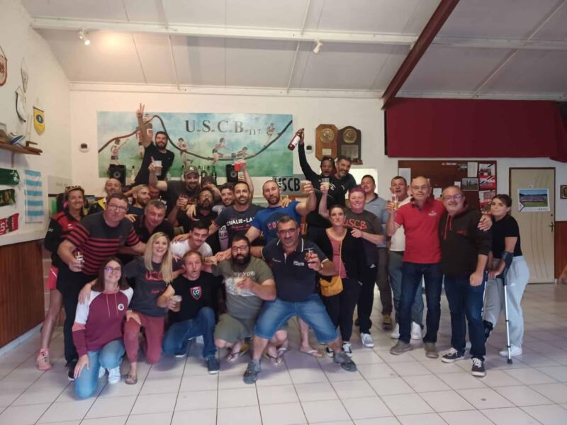 Uscb117 gagne 36 à 21 contre caunes en R3