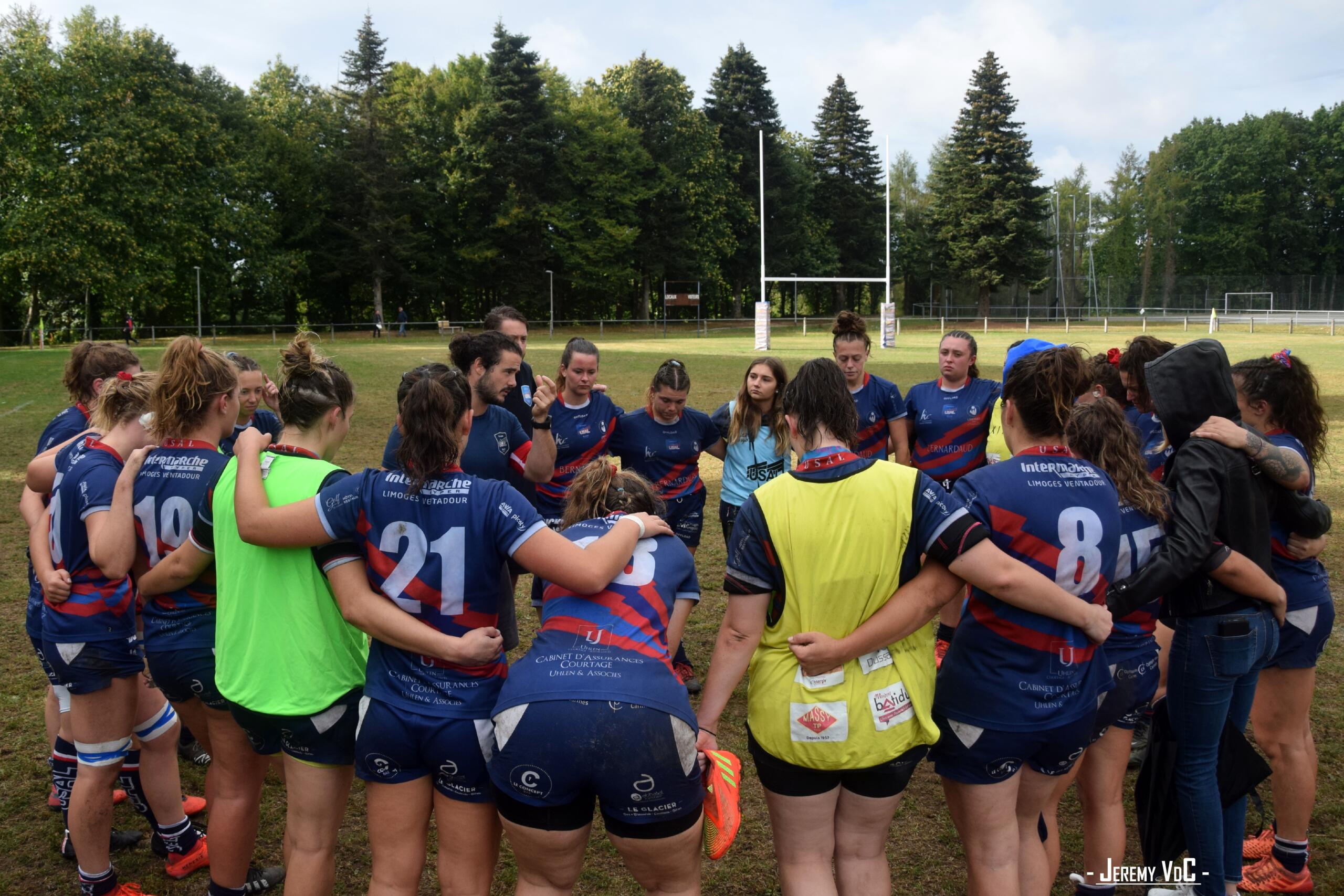 Malgré la défaite, l'USA Limoges a pu trouver des points positifs pour la suite (crédit photo Jeremy VdC)