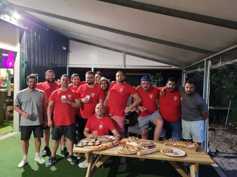 rc vauverdois en stage de cohésion à lunel