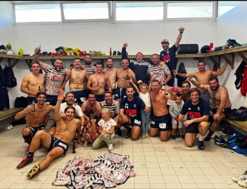 La 3eme équipe de Tyrosse a passé un beau dimanche en disposant de Bruges Blanquefort 83 0 en Regionale 3