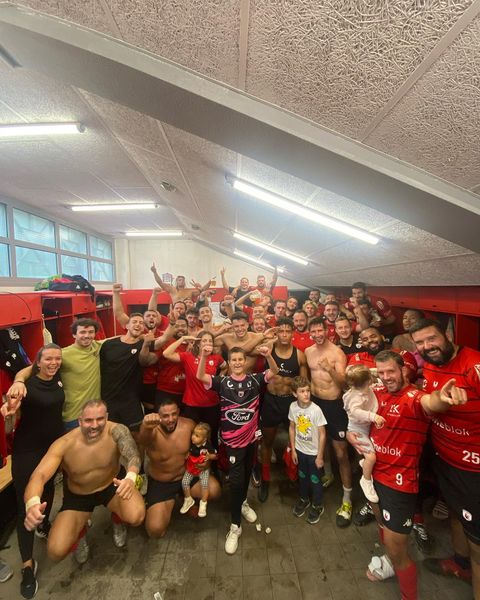 berre choc contre le XV du Coudon est remporté par les Rouges et Noirs