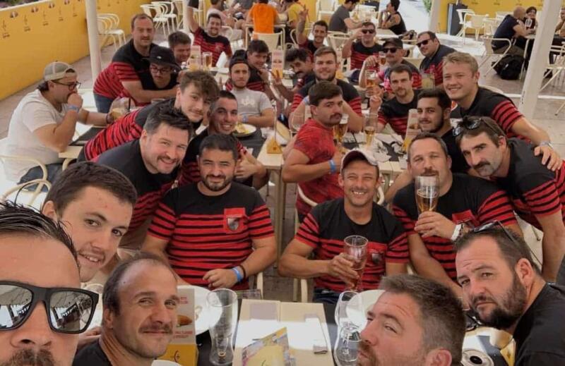 les champions de France réserve honneur 2022 Mazères Cassagne Sport sont partis pour enfin fêter le titre tous ensembles et pour se ressourcer à Lisbonne.