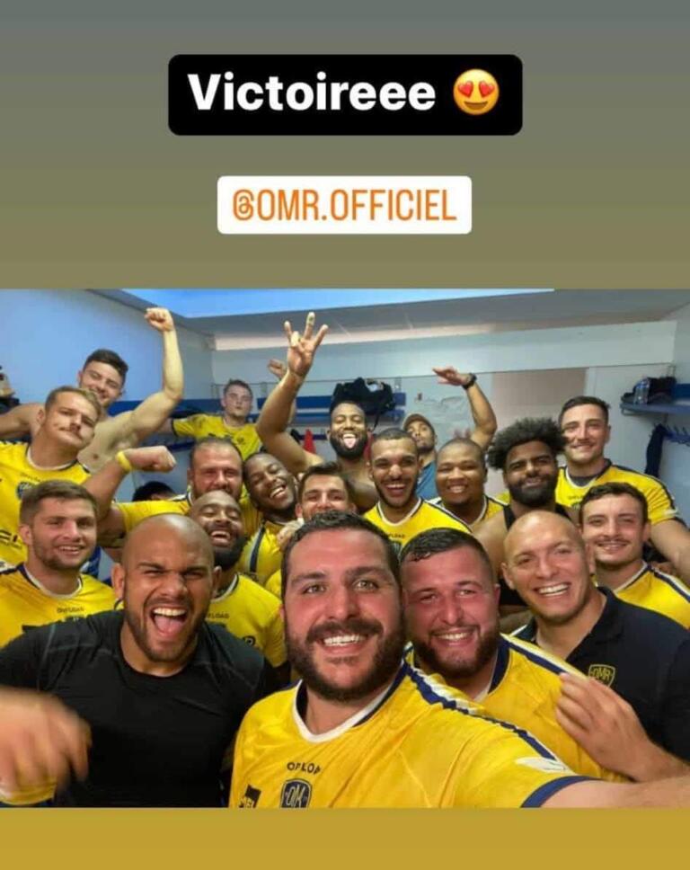 victoire de l’Olympique Marcquois Rugby à Macon NAT2
