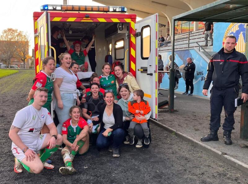 Gaëlle du rugby féminin aubussonnais dans la creuse