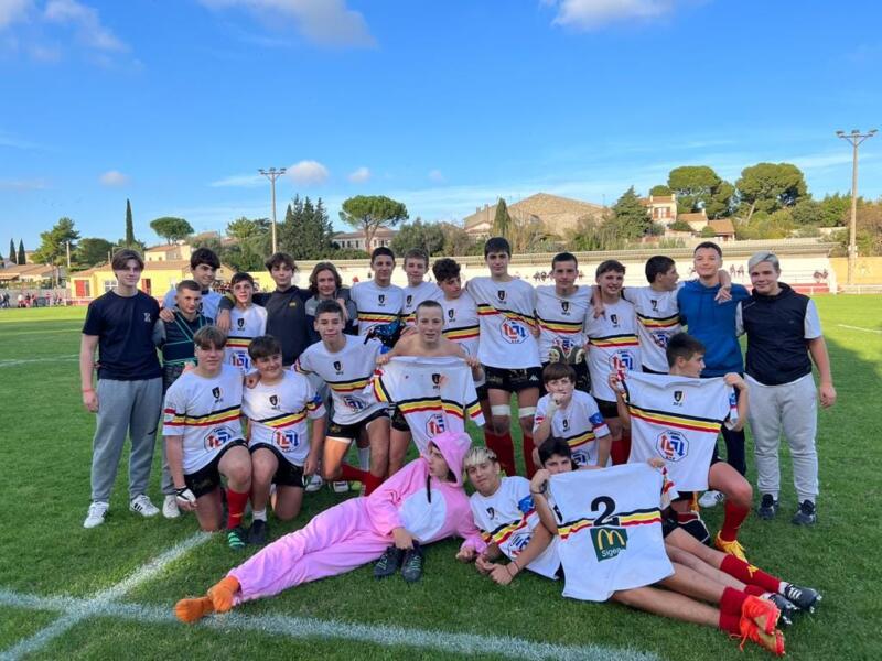 les u16 de sigean avec mathis comme cagolin