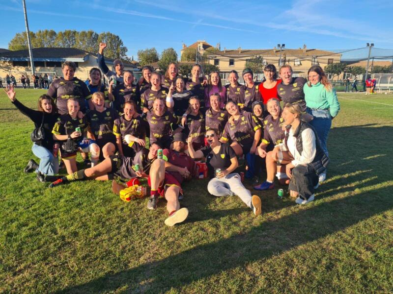 nées du rassemblement entre l'US Carcassonne et le RC Alaric, les panthères s'imposent 33 à 15 sur le rassemblement Gruissan RC Narbonne