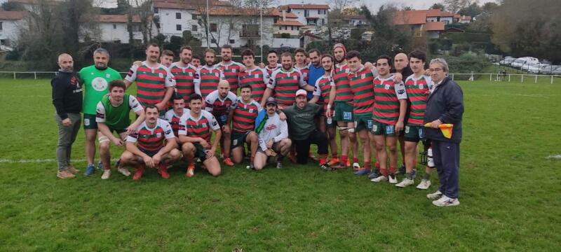 victoire de l équipe de Arcangues contre Lembeye.