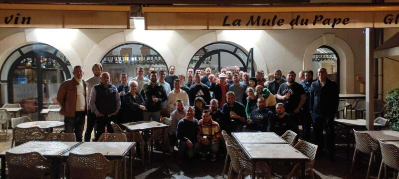 Pas de match mais un bon repas de fin d'année pour Bédarrides