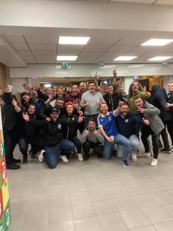 Selfie aire d’autoroute TOUQUET ETAPLES RUGBY CLUB 31 27 Laon victoire à la dernière minute