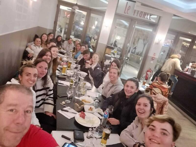 Selfie victoire auscitaine 24 à 0 à la maison contre Argeles