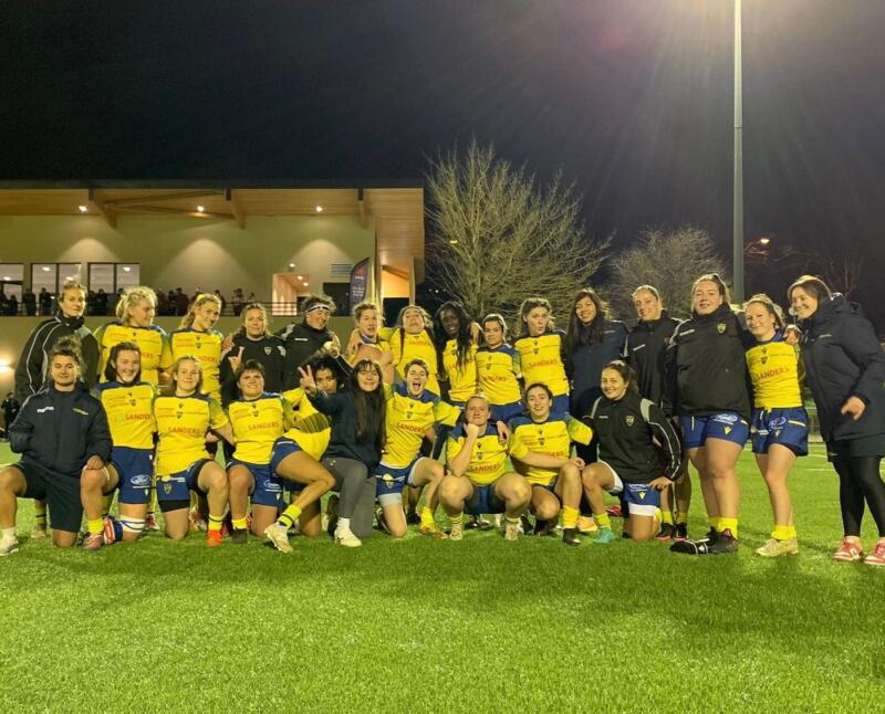 Jaunes et Bleues de l'asm romagnat se sont imposées à l’extérieur 21 à 19 contre le Lou Rugby