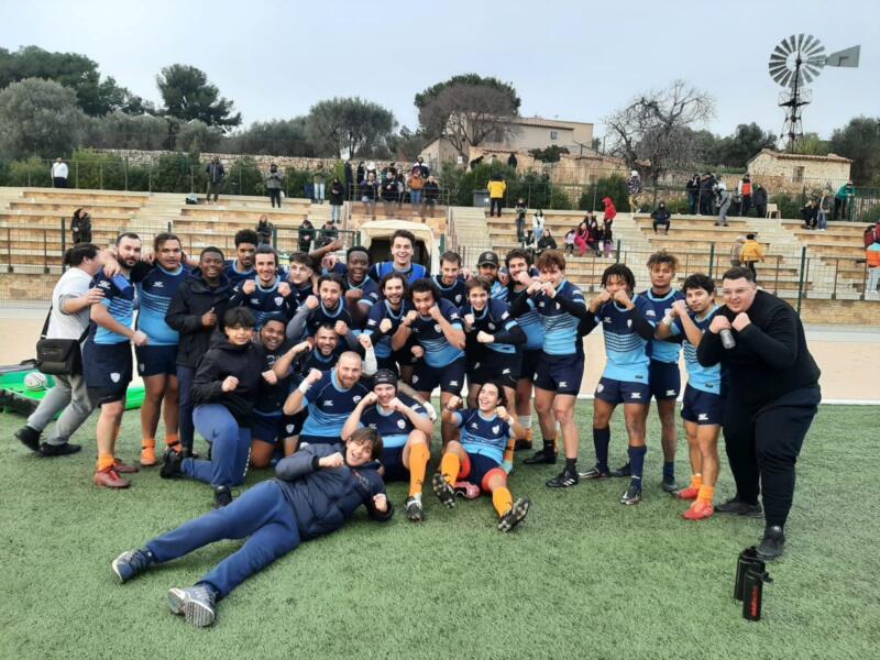 Victoire du rugby club marseillais à ollioules dans le var 17 19