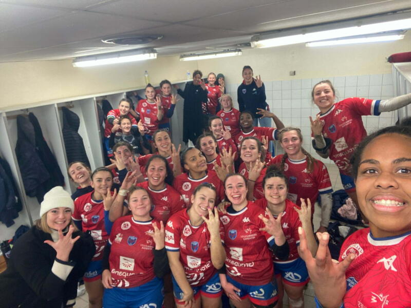 grenoble amazones victorieuses 18 à 16 du satde villeneuvois lm