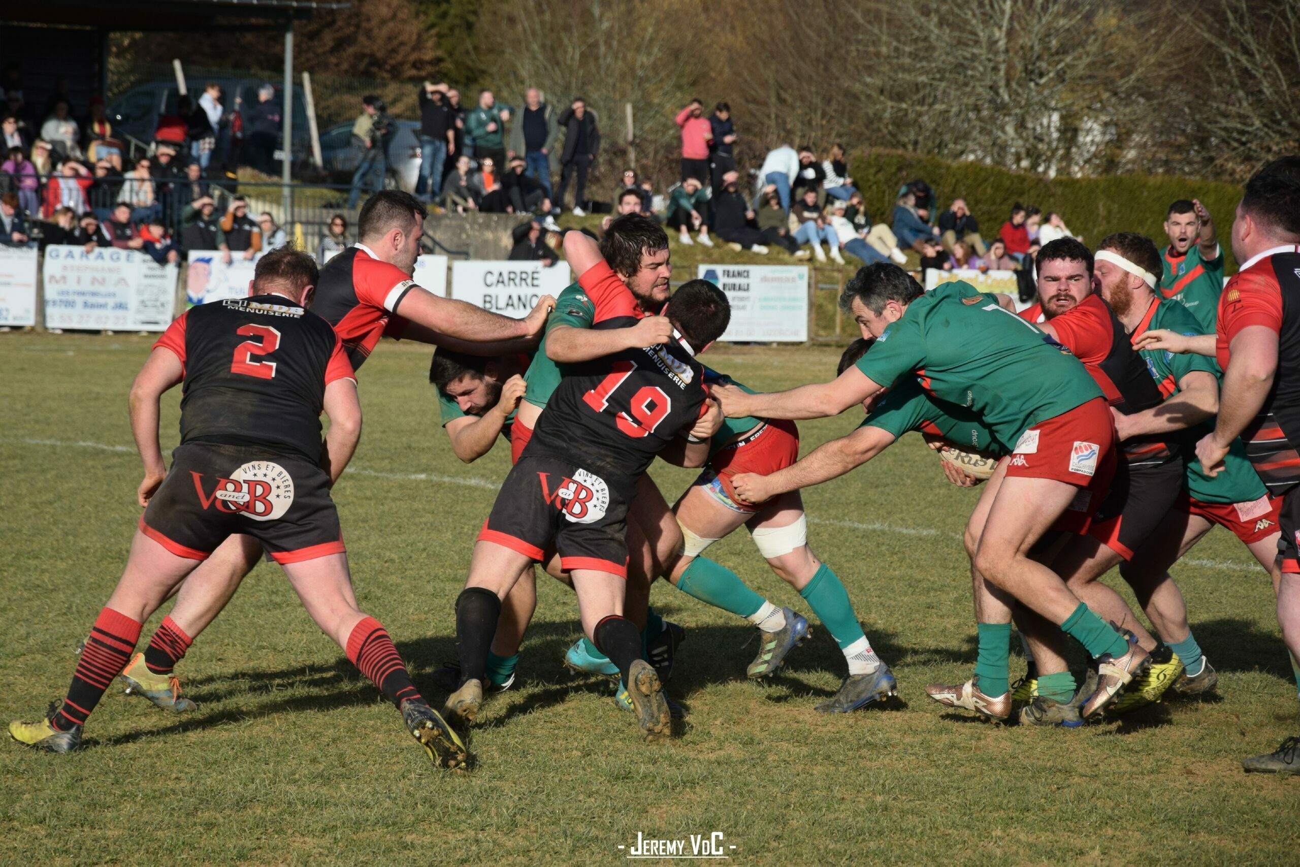 La fin de match a montré deux grosses défenses, mais fautives par moments (crédit photo Jeremy VdC)