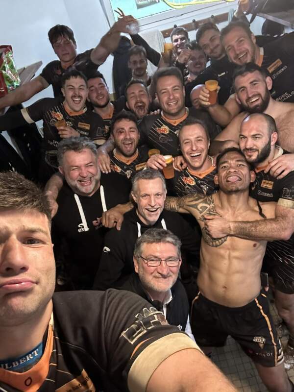 Grâce à leur victoire 21 à 13 dans un derby âpre et très engagé les tangos du cop xv se maintiennent