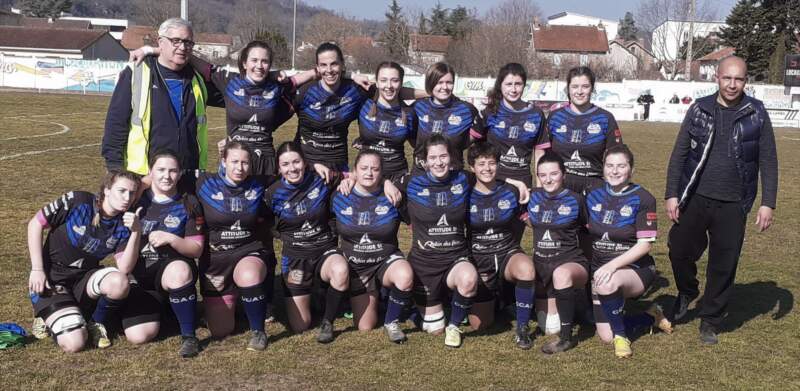 Victoire des Féminines de Capdenac sur l'Avenir Villefranchois 32 à 17