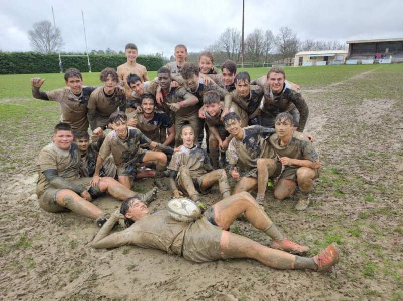 Victoire des cadets de l'honor de cos 22 à 18 contre Maubourguet