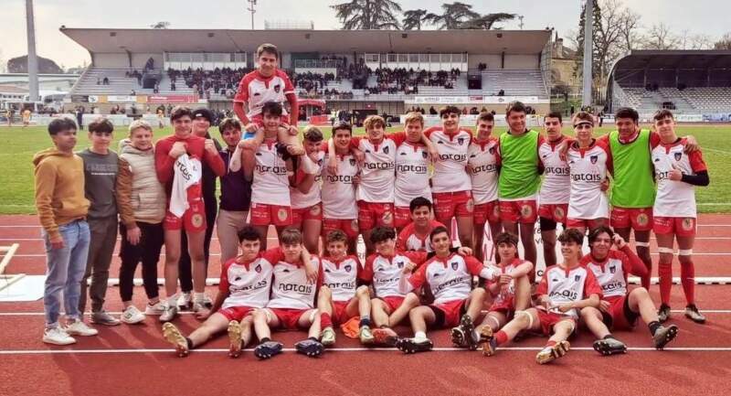 les cadets nationaux de l'entente SLF Saint Lys Sainte Foy Lombez Samatan et l'isle en dodon invaincus depuis le début de la saison 12 victoires en 12 matchs