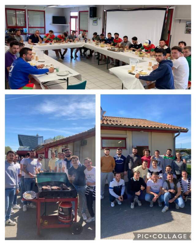 Esprit rugby quand les joueurs de la Une font à manger pour la réserve