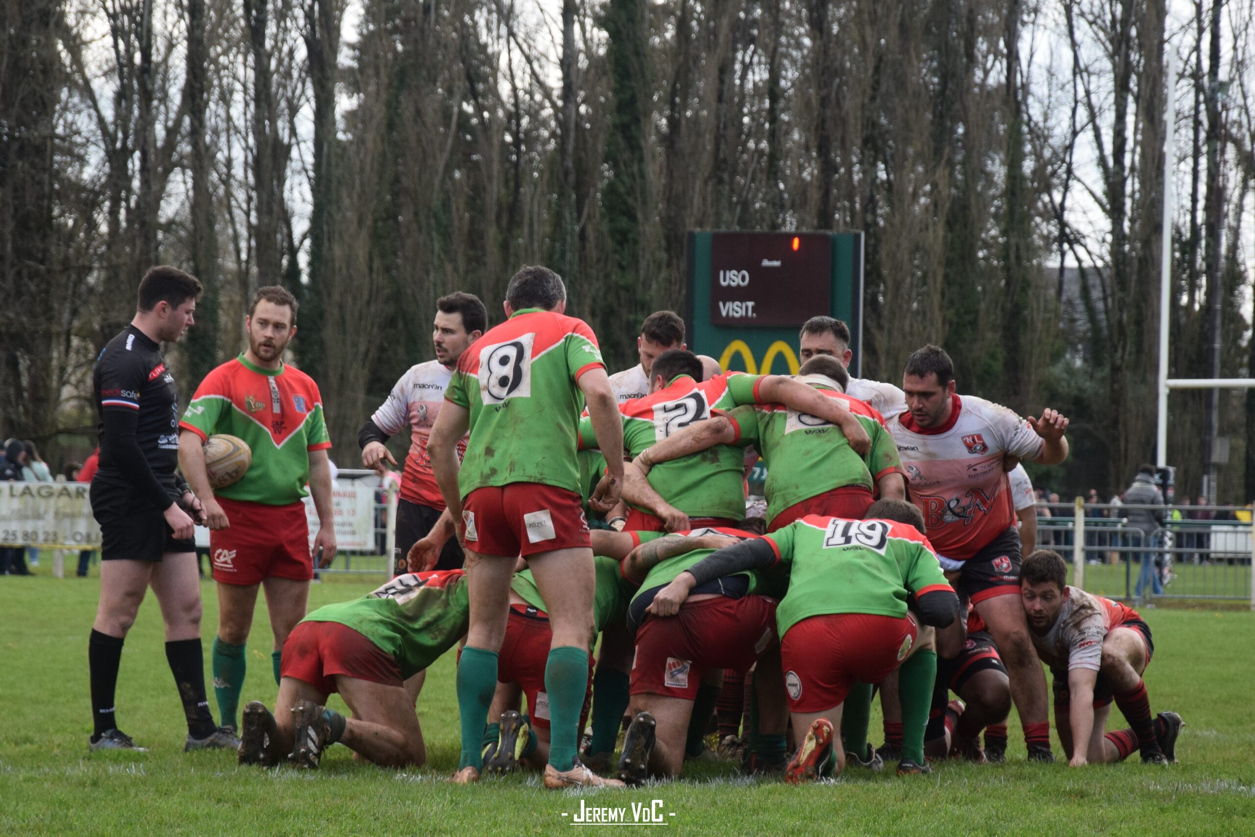 Un an après sa final du Terroir remporté contre le NSL, la réserve de Pompadour retrouve le goût des phases finales (archive photo Jeremy VdC - RugbyAmateur.fr)