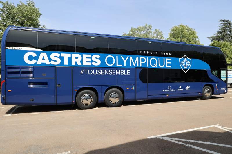 16ème de finale Fédérale 3 le Canton d'Alban va se déplacer dans le bus du Castres Olympique