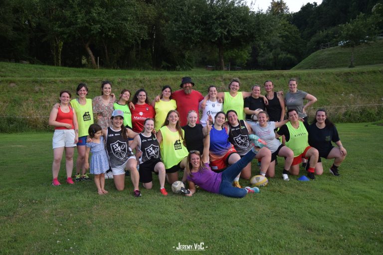 Une première photo de classe pour la fin des entraînements de Juin, avant la première officielle à la rentrée ? (crédit photo Jeremy VdC - RugbyAmateur.fr)