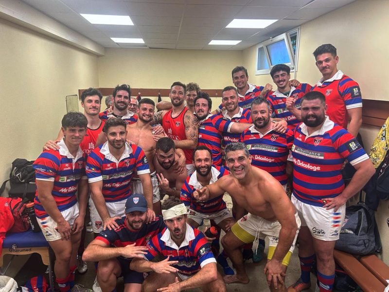Les Lourdais célèbrent à Rieumes leur deuxième victoire en deux matchs. (13 18)