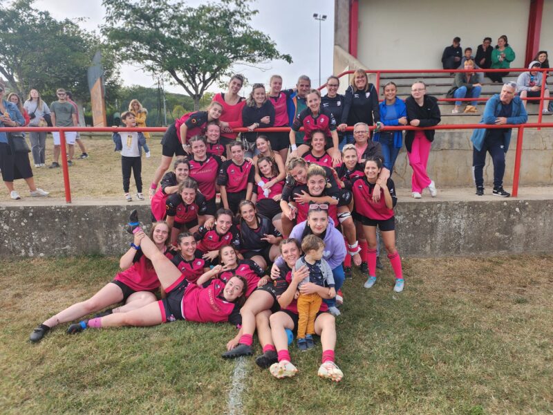 Le Rugby Quecry Féminin gagne à domicile contre Rodez, au terme d'un match serré (15 13)