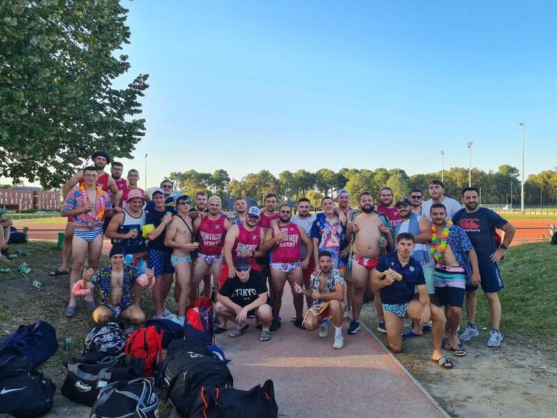 Nontron de retour de Bodeuax étudiant club thème plage